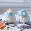 3D Cartoon Sheep Form Silicone Mold DIY Aroma Candle Gypsum Resin Molds Handmade Soap Candle Making Supplies