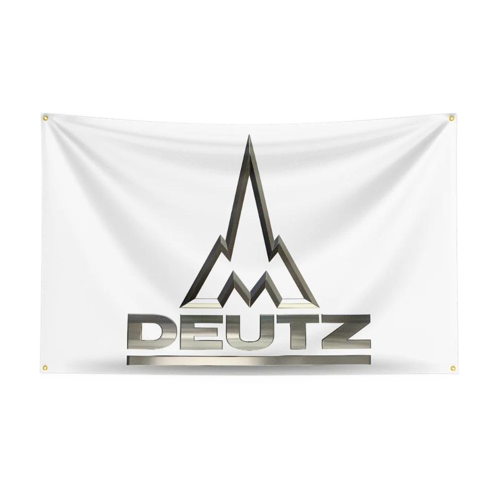 35ft DDeutz AGs Tractoren Vlag Polyester Digitaal Bedrukte Gereedschap Wandkleed Banner Gordijn Voor Decor B