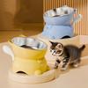 Anti-spill Neck Protection Bowl Anti-knock Pet Food Bowl Easy Clean Water Bowl  Outdoor Use