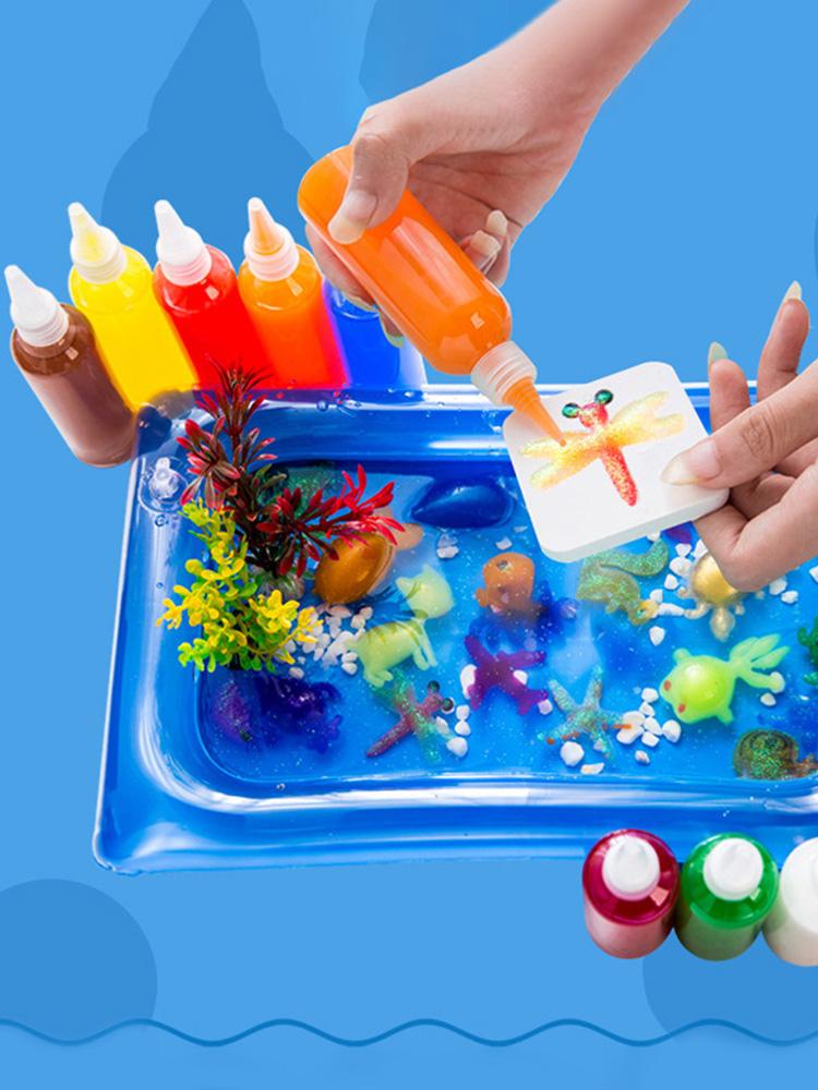 Magic Water Elf Toy Kit Aqua Fairy Water Gel Aqua Gel for Kids Children Handmade DIY Magic Fairy Water Elf Magic Water Gel Kit