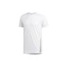T Shirts Men's White Crew Neck Moderate Straight Fit EI6325