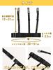 Wesspy Shirt Garter Belt with Clips To Prevent Shirts from Riding Up Women's