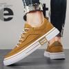 New Men's Classic Four Seasons Fashion Low Top Canvas Skateboarding Shoes Comfortable Soft Sole Sneakers