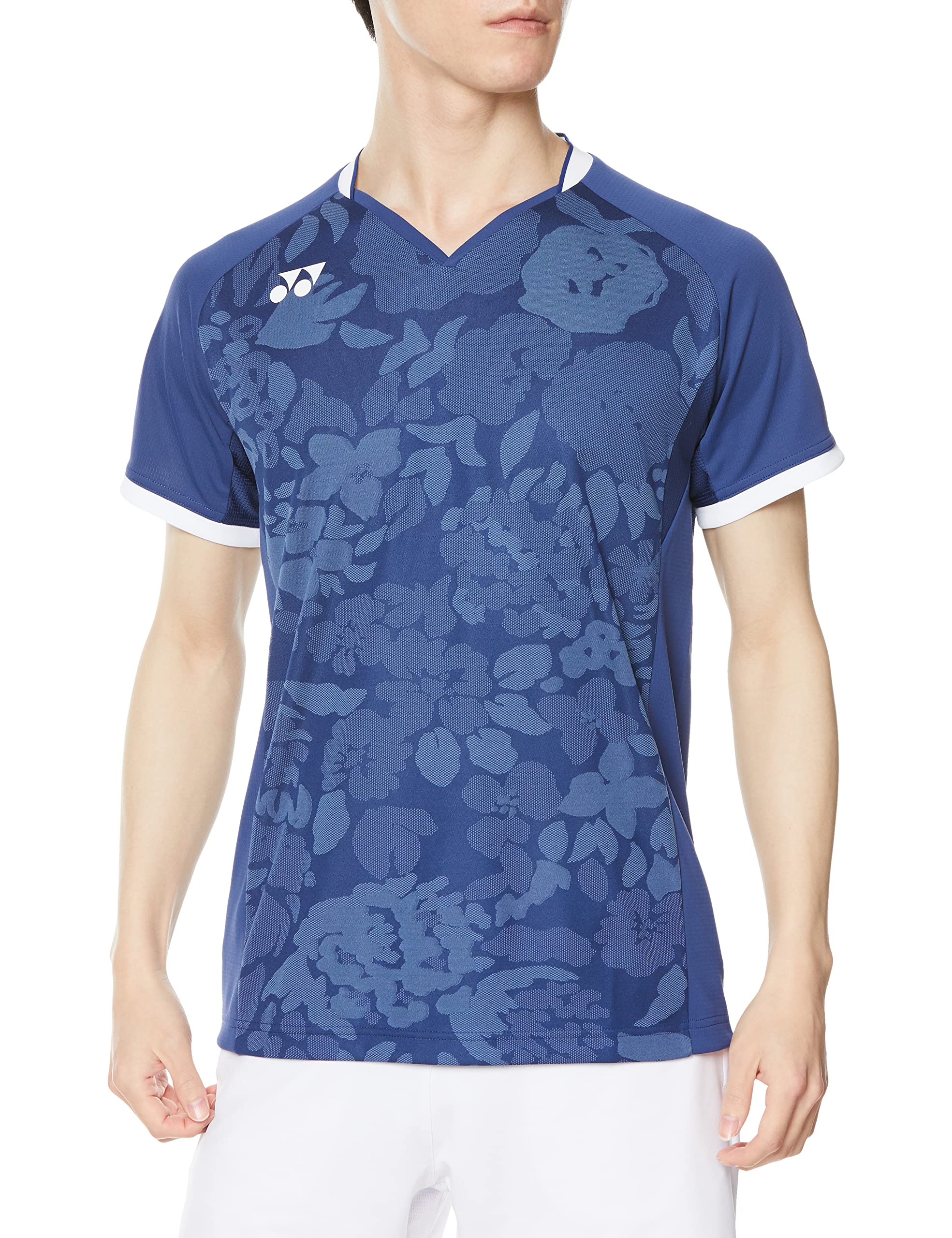 

Short Sleeve Shirt Game Shirt Sapphire Navy S [Yonex] (Fit Style) Men s (512)