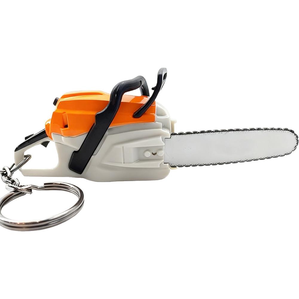 

Realistic Chainsaw Design Chainsaw Keychain ABS Plastic Construction