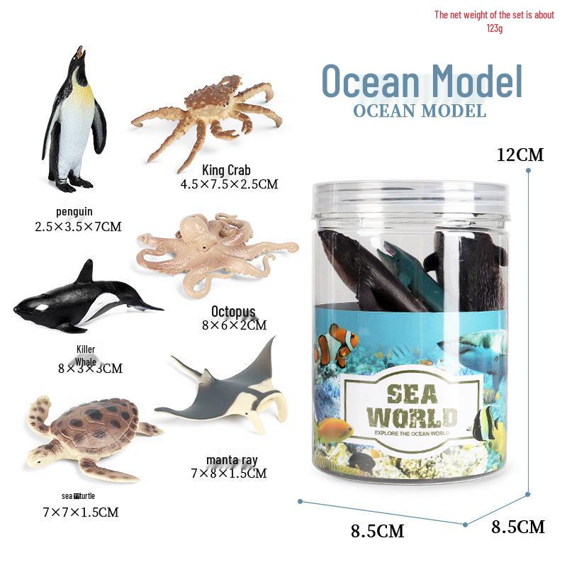 Mini Dinosaur, Insect, and Marine Animal Toys for Kids