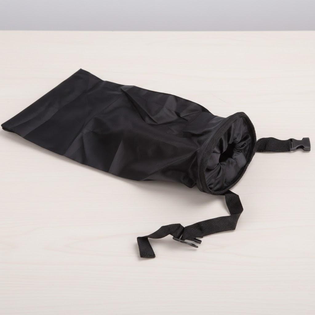 

Waterproof Car Trash Bag 38x18x12cm Litter Container Garbage Bin Organizer Vehicle Storage Essential Auto Interior Accessories чёрный
