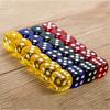 24 Pieces Set 16Mm Rounded Corners Playing Party Dices Four-Color Transparent Dice (Transparent Blue Green Yellow Red All 6)