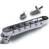 Gibson PBBR-030 Nashville Tune-o-matic Bridge Chrome 4.5 X 5.5 X 0.75 Inches