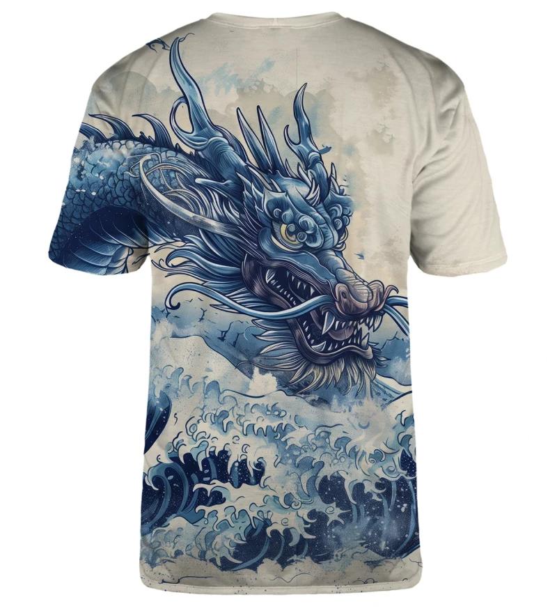 Mysterious Dragon T-shirt Men's Clothing Street Personality Casual T Shirts 3D Full Printed Cool Pattern Streetwear Tee Top