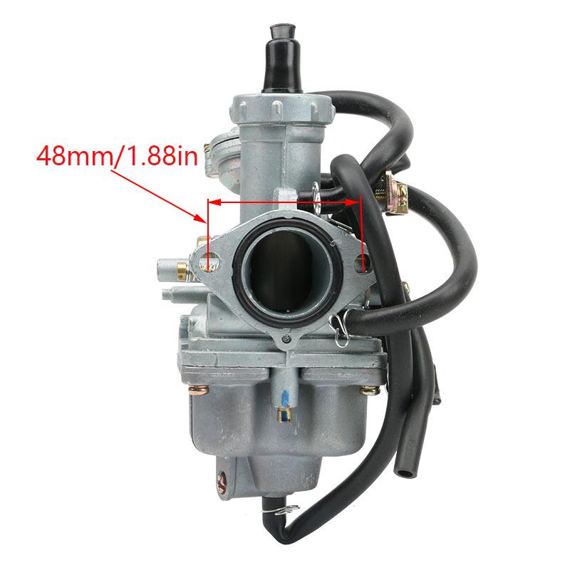 Compatible with XR200, XRL200, PZ27D, CRF150, TRX250, Recon250 Carburetor