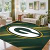 Green Bay Packers Design Crystal Velvet Rug Soft Decorative Mat for Bedroom Entrance