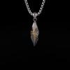 Men's Wishing Stone Necklace Light Luxury Versatile Handsome High-End Accessory Trendy Advanced Minimalist Jewelry