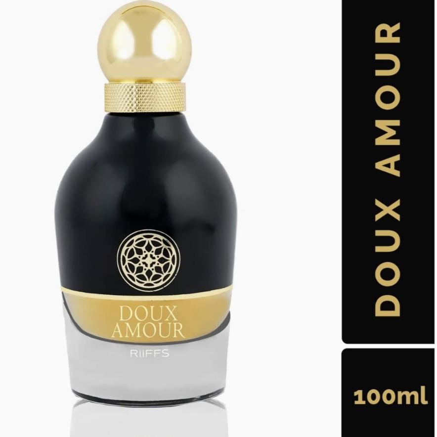 RiiFFS Doux Amour Imported Long Lasting 100ml Men Scent, Fruity, Floral & Woody, Soothing Fragrance