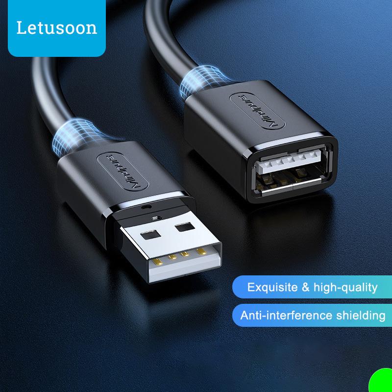 2.0 Usb Extension Cable 2m 3m 5m 8m 10m USB 2.0 Extender Cord Data Cable Male To Female 1.5m 1m 0.5m 1m