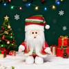 Dancing Santa Claus Christmas Plush Toy - Festive Window Display Decoration