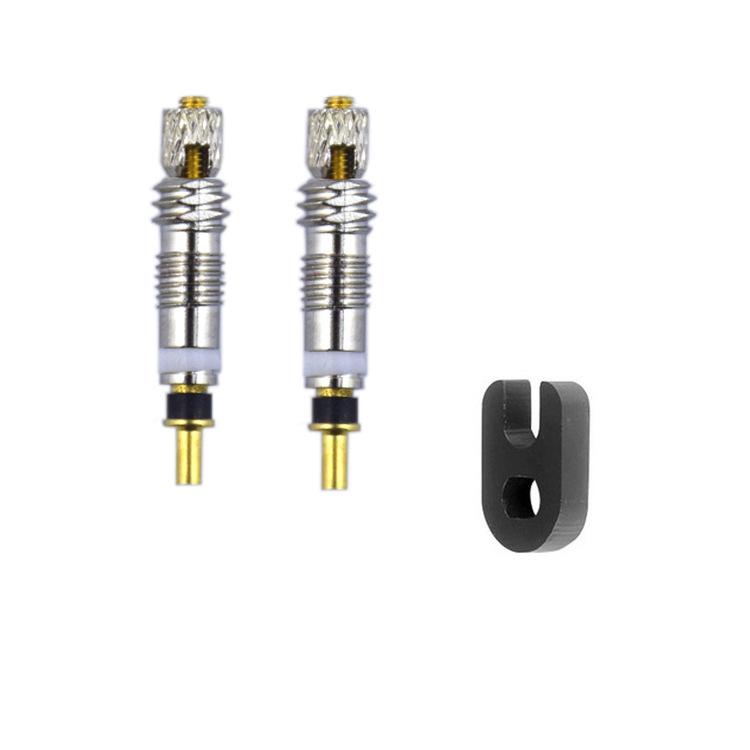 2/5/10ps Bicycle Presta Valve Core Brass FV MTB Road Bike Tyre Valve Core Presta Replacement Tubeless Core Remover Tool Tire Chucks 1