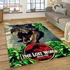 Tappeto Tappeto Tappetino Decorativo Antiscivolo per Soggiorno Camera da Letto, Tappetino per Porta, Decorazione per Divano, Tappeto Cartoon 3D Dinosauro Parco Giurassico Dino