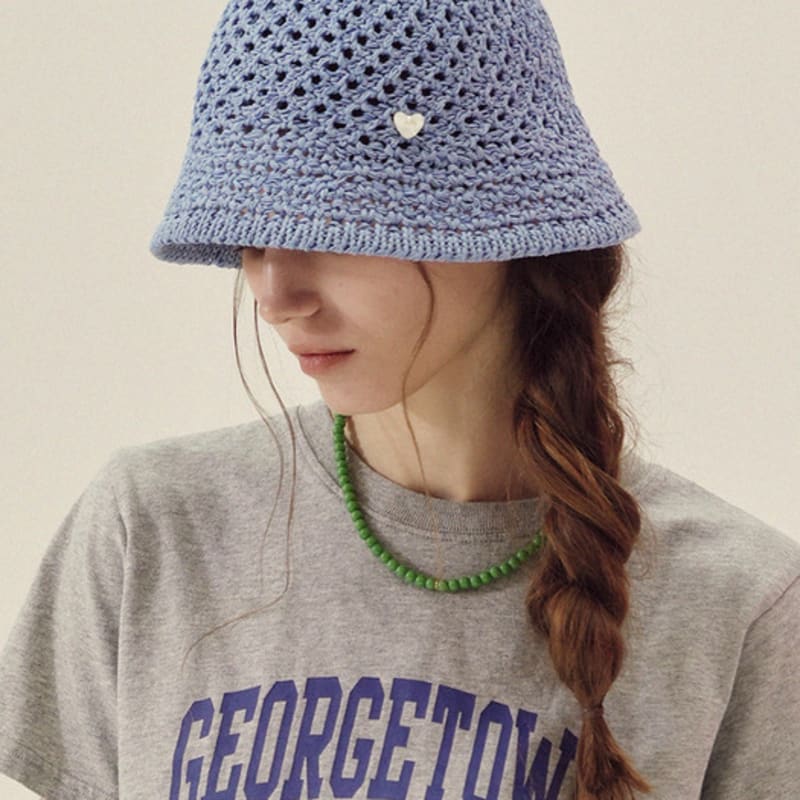 Marchen Mellow crochet bucket hat_6color