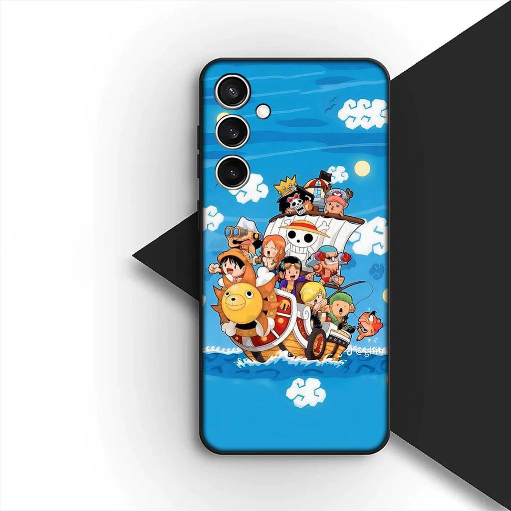 Cover for Samsung Galaxy S10 S8 S9 Plus A33 A34 A31 70 A71 A72 Note 20 9 8 S10E Casing Phone Case One Luffy Pieces Tony Chopper