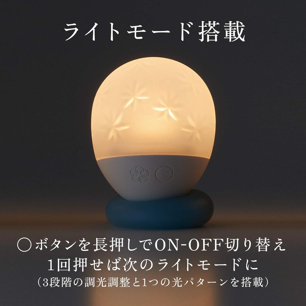 [First-Time Limited Edition Set] Iroha Ukidama HOSHI Bath Additive Set with Rotor and Rechargeable Bath Light