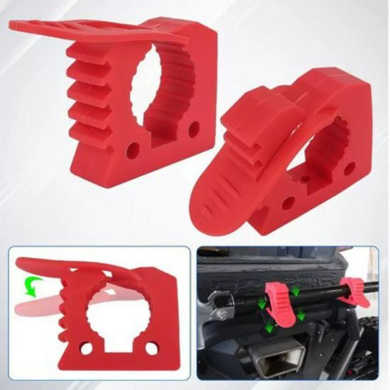 

Adjustable Buckle for Off-Road Vehicle Luggage Rack - Fits 3-4cm Shovels and Axes 1 Red Single + Accessories