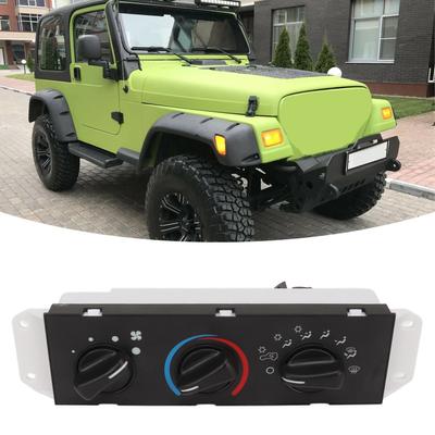 AC Heater Control Panel SW2348 with Blower Motor Switch Air Conditioning Control Module for Wrangler TJ 1999‑2004 55037473AB