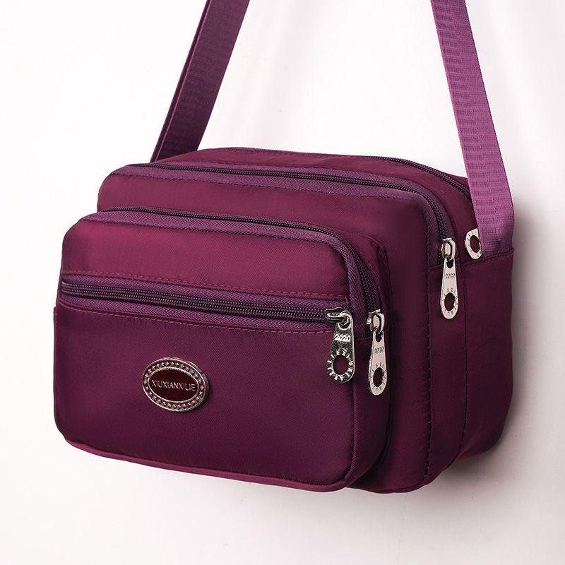 Wielowarstwowa damska torba crossbody portfel torba kasjerska ukośna damska torba na jedno ramię crossbody casualowa