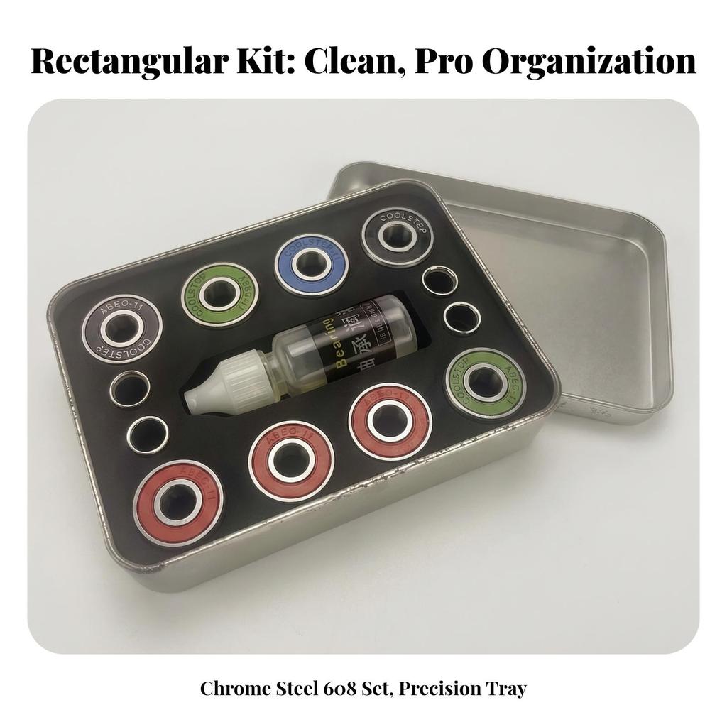 8 Pieces Skateboard Bearings ABEC-11 Bearing High Speed for Skaters