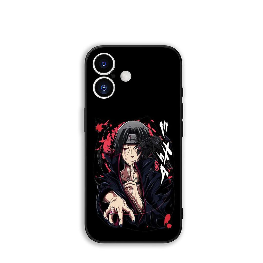 for Samsung Galaxy A55 A54 A25 A36 A17 A26 A35 A33 A34 A14 A37 S8 S9 S20 S21 FE S10 Plus Case Might Guy Narutos Uchiha Itachi