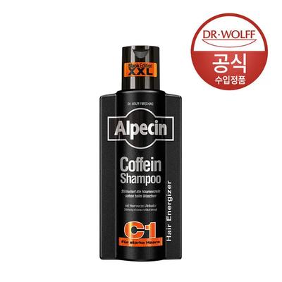 Alpecin Caffeine Shampoo C1 Black Edition (Fortify Hair and Scalp) 375ml
