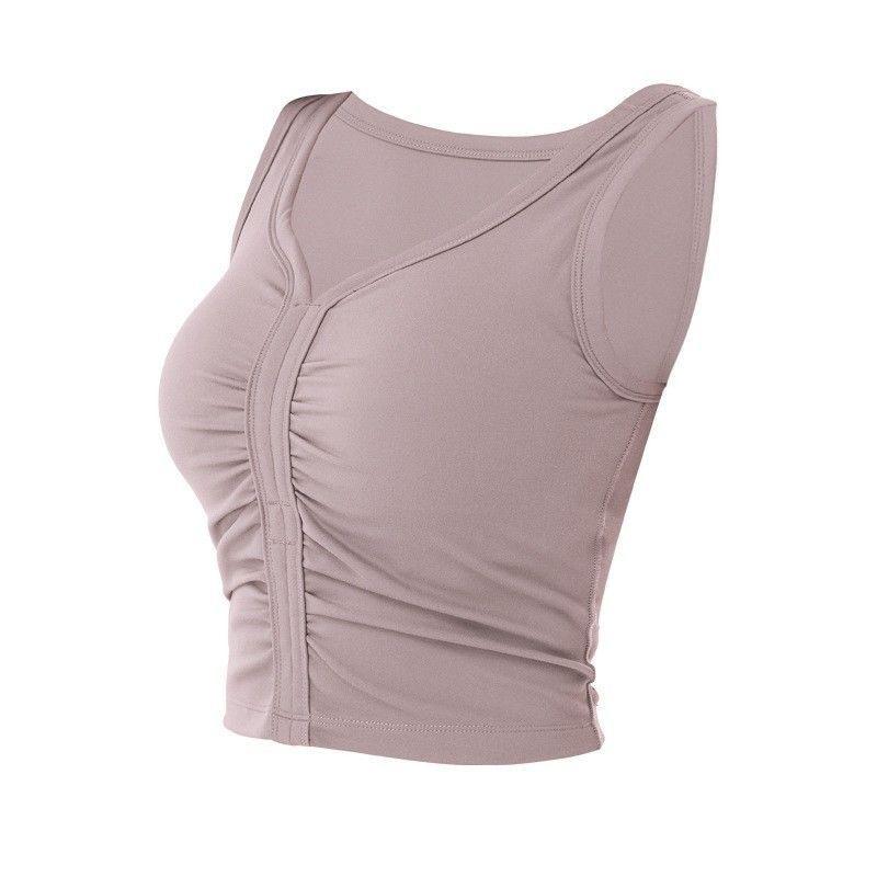 Large Size Quick-Drying Sports Vest Women'S Bra Fitness Outer Wear Back