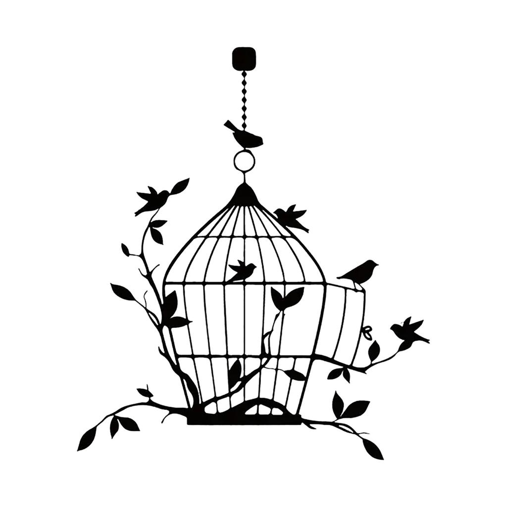 Vogelkäfig Metall Wandkunst Hausdekoration Einzigartig Einweihung Geburtstag Girlande Für Kaminsims Außen Dekorationen Jardineria