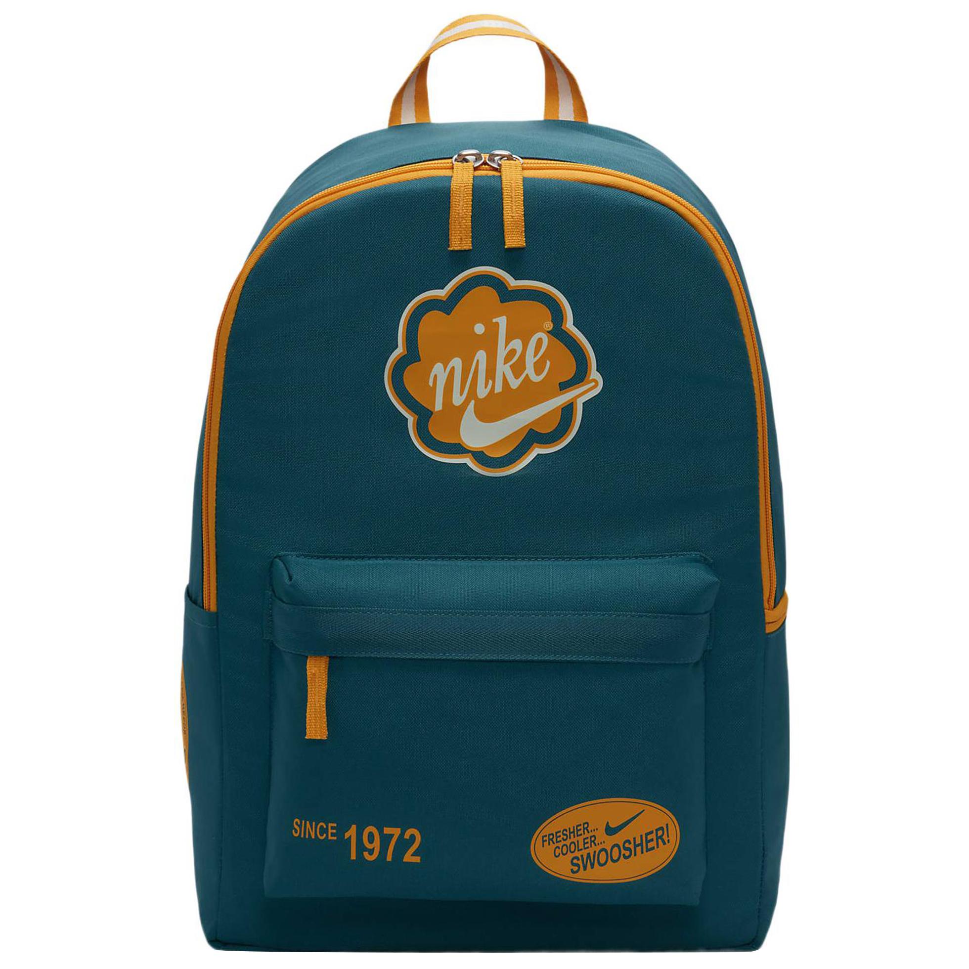 

Nike Fabric Backpack Regular Unisex Crystal Cave Water Duck Cyan/Sundial Yellow FB2841-381