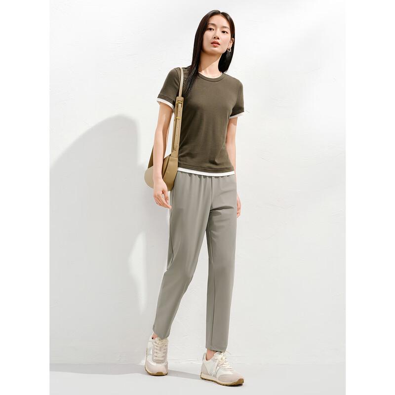 

Jiuzi Anna K Lightweight Outdoor Elastic Waist Tapered Casual Summer Pants S