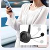 Wireless Headset with Microphone Noise Cancelling Wireless Headset for Work Home/Office/Call Center/PC/Computer/Laptop
