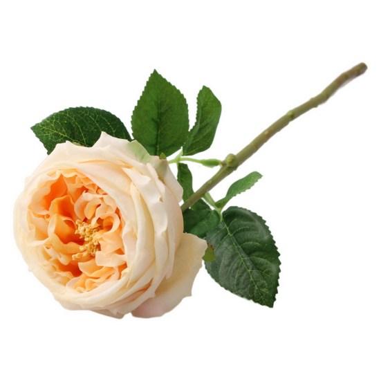 Realistisch, lebendig, kein Gießen, kein Verwelken, Saum imitierte Rosen-Kunstseide-Rosen, Hochzeits- und Gartendekoration