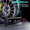 Portable Air Compressor. Tire Inflator,150PSI Car tire Cordless Inflator Pump, Intelligent Charging, SOS Warning, Emergency Lighting. Suitable for