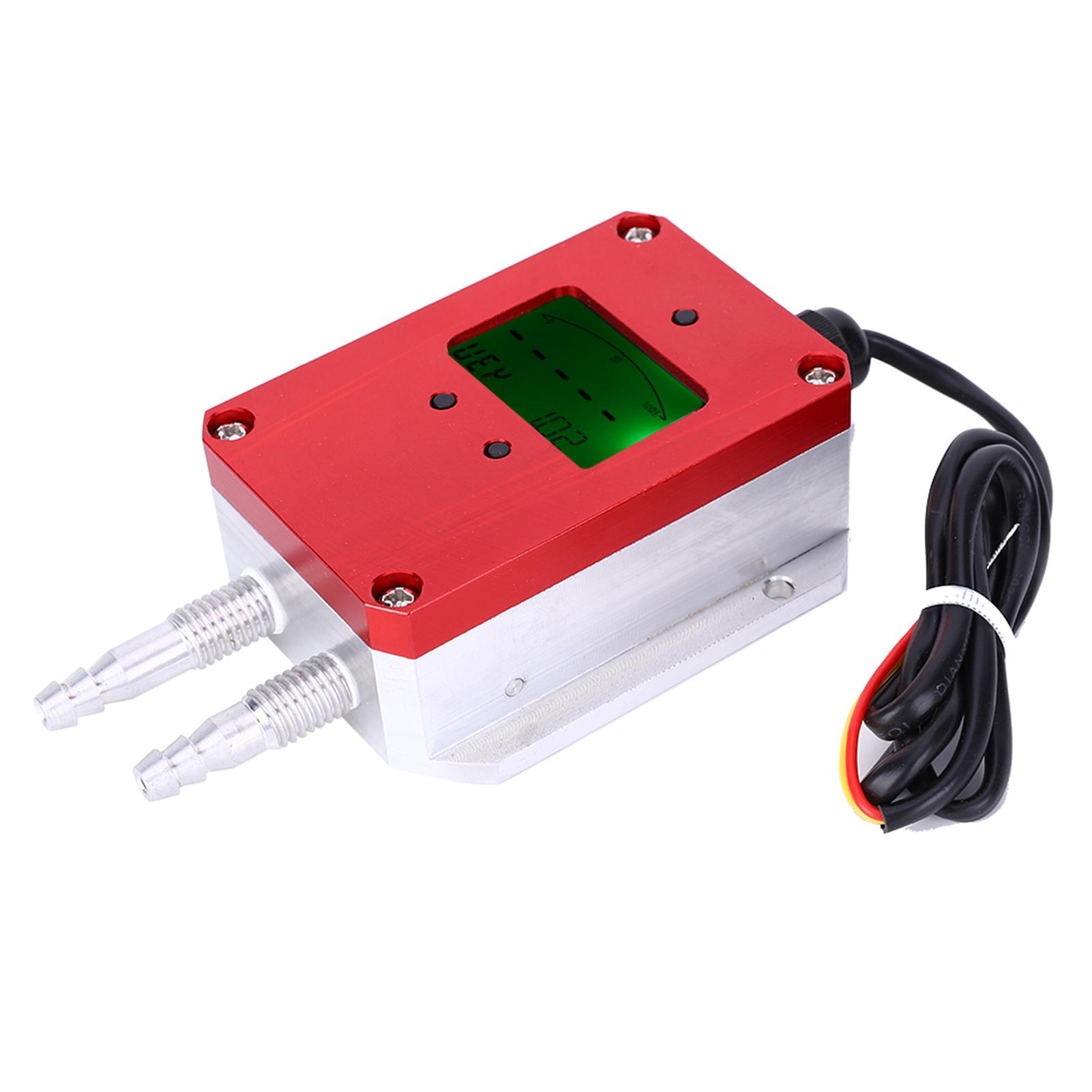 

LCD Intelligent Digital Air Transmitter Air Pressure Sensor DC 24V 4 20mA for Ward Ventilation+ 500Pa