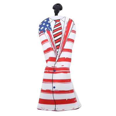 Golf Club Head Cover Golf Putter Driver Headcover Protector American Flag for Golf Driver