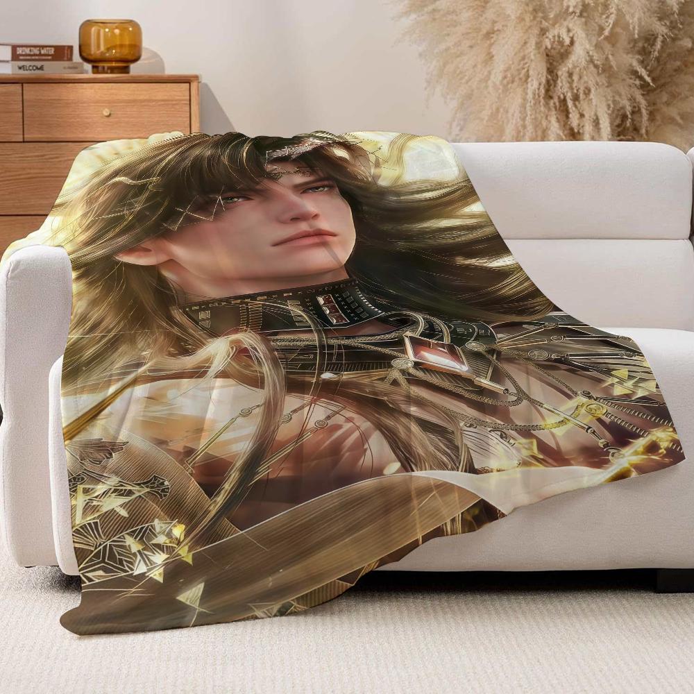 Love and Deepspace Zayne Blanket For Sofa Office Bed Plane Travel Sleep Read Relax Camping Soft And Warm
