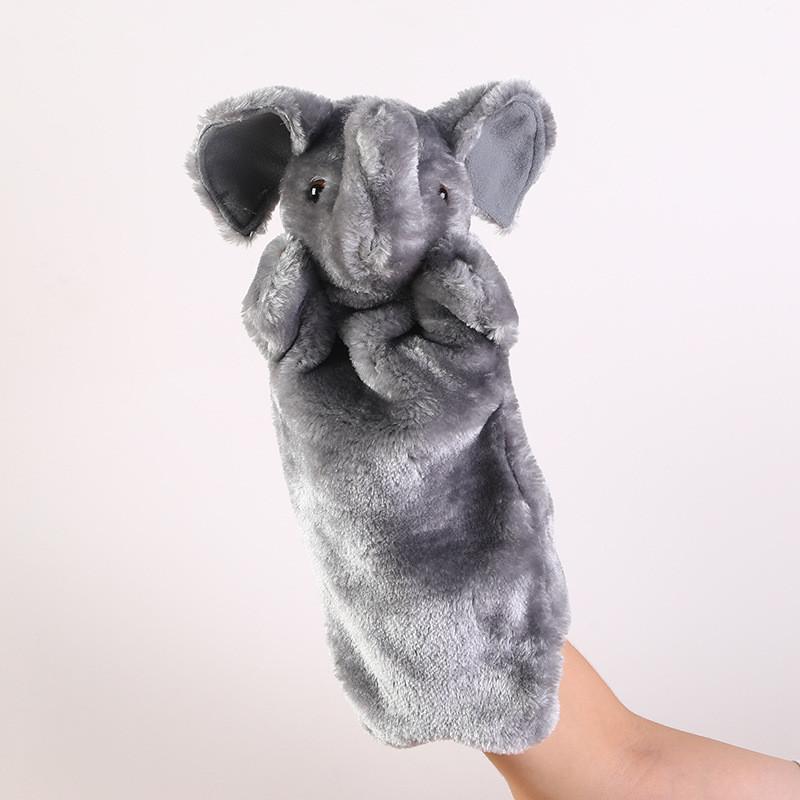 Fox Wolf Rabbit Plush Animal Hand Puppet Toy For Kids With Interactive Features
