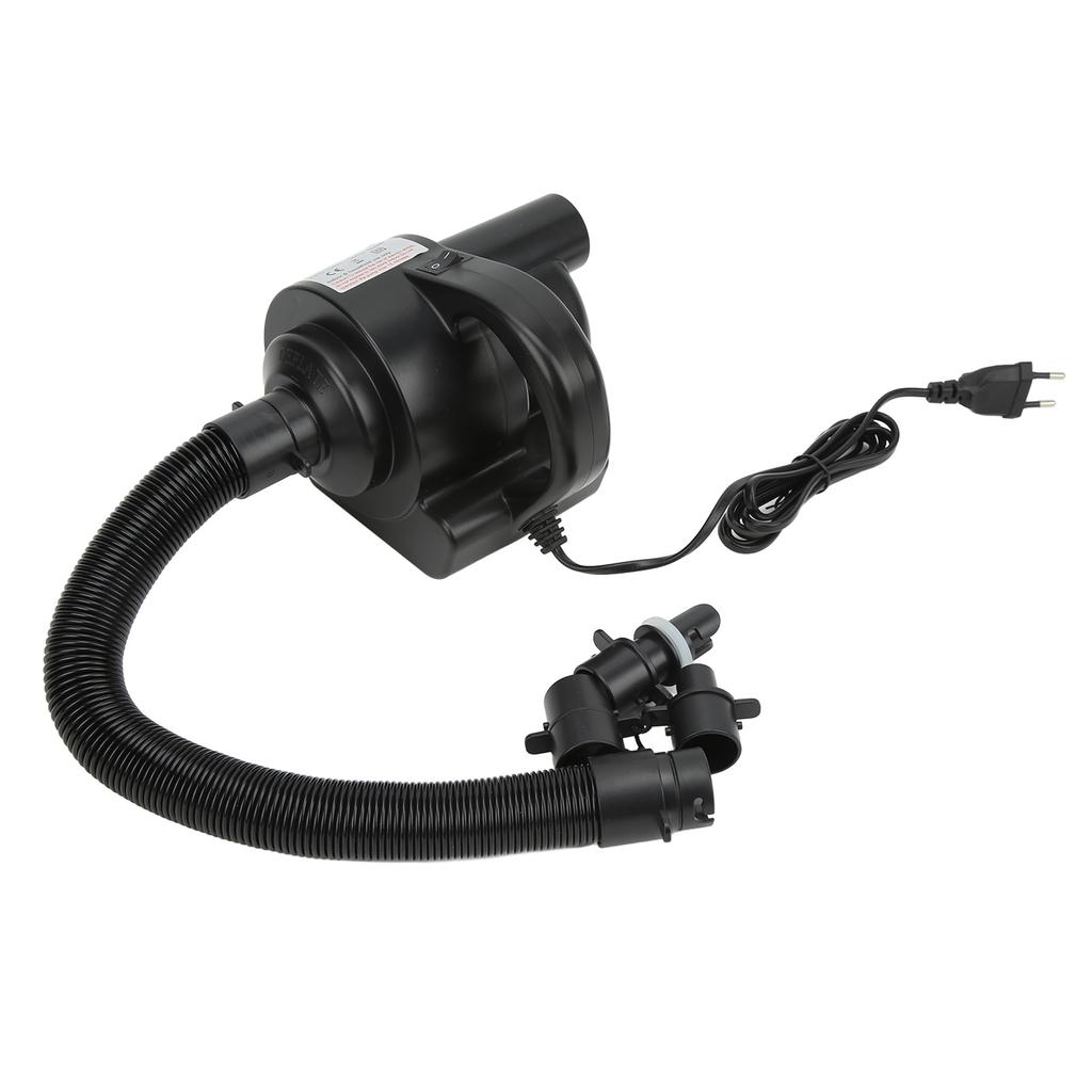 Elektrische Luftpumpe Tragbare Aufblaspumpe Luftmatratzenpumpe für Gummiboot
