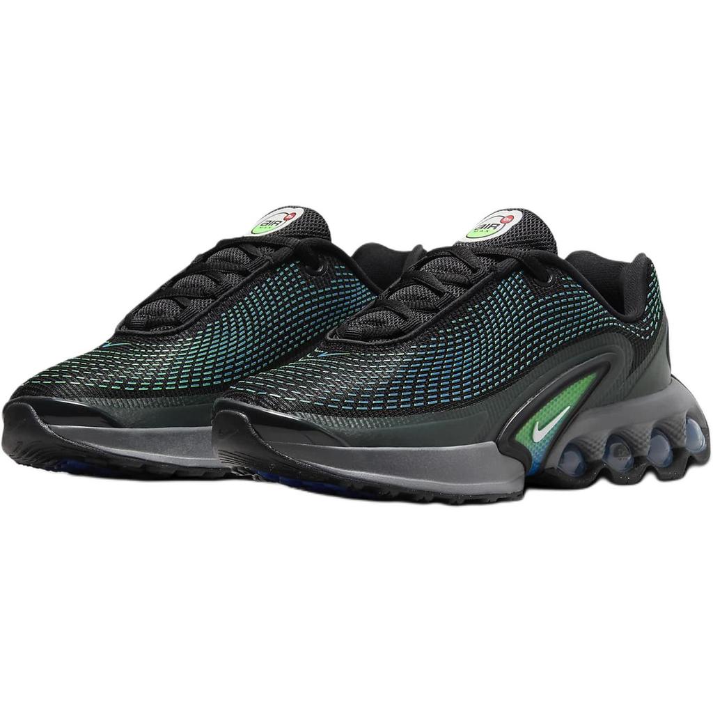 Nike Air Max DN GS Hyper Cobalt Rage Green Kids Sneakers Black White FB8987-010