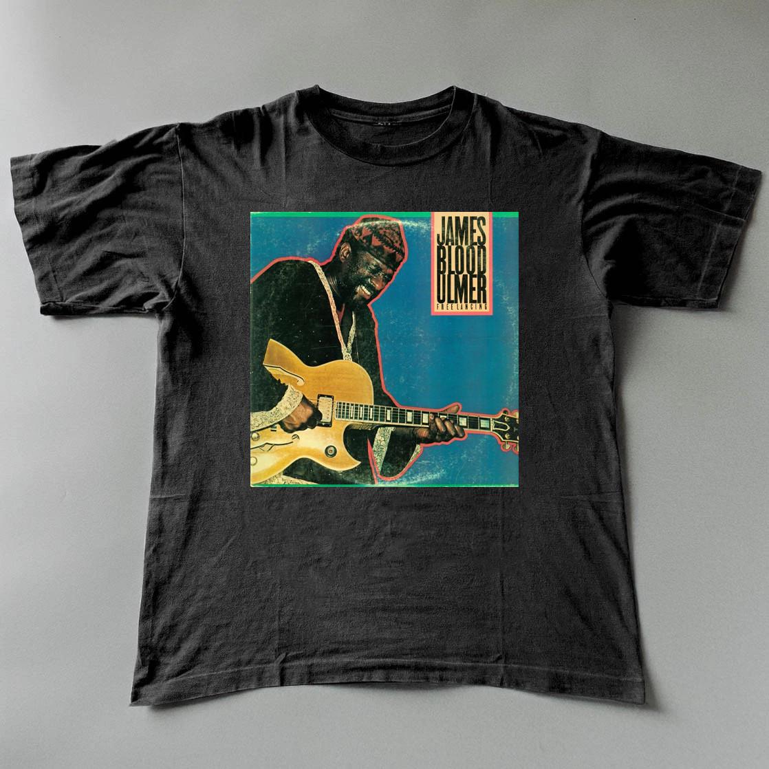 Trend! James Blood Ulmer Black Cotton Shirt All size S-5XL L724 M