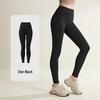 Juyitang High-Waist Hip-Lifting Yoga Pants - Women's Seamless Nude Sports Leggings