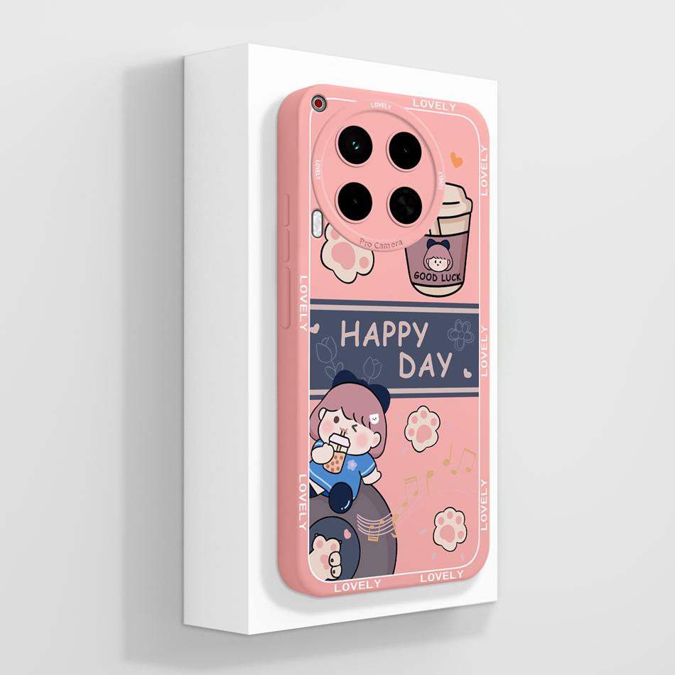 Case For Tecno Camon 30 Pro Premier Back Cover Cute Panda Full Coverage Funda Soft Liquid Silicone Phone Cases For Camon30 4G 5G