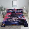 Villain Boy K-Pop D-Demon Hunters 3D Printed Bed Sheet Set with Pillowcase Soft Bedding Kit for Home Decor