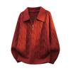 Sweater Pullover Half-Zip Wool Knit Sweater Fashionable And Versatile Top