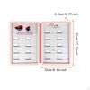 False Lash Storage Book Empty Case Acrylic Container Eyelash Display Box for Beauty Salon